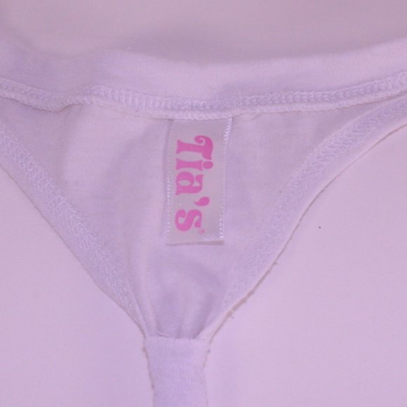 White Tremaine Dance Tank Top - Picture 5 of 5